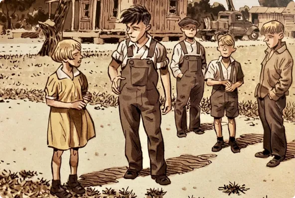 Passage de la BD Seul le Silence